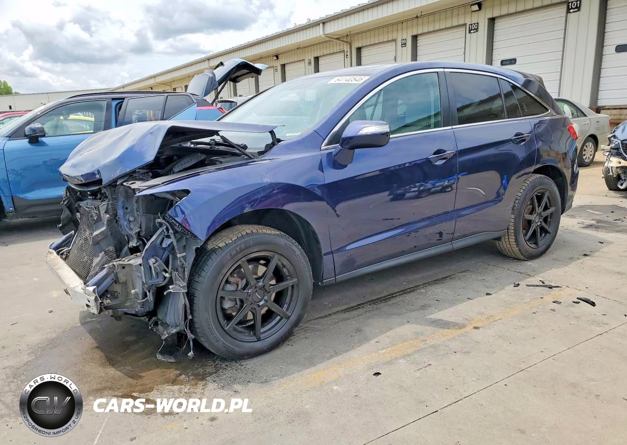 2018 Acura Rdx Technology VIN:5J8TB4H57JL021377 - 1