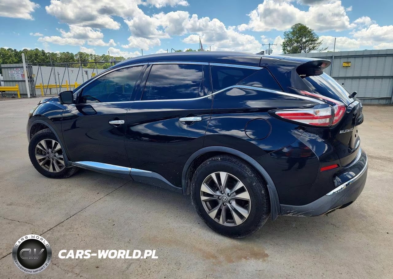 2015 Nissan Murano Sl VIN:5N1AZ2MGXFN240936 - 2