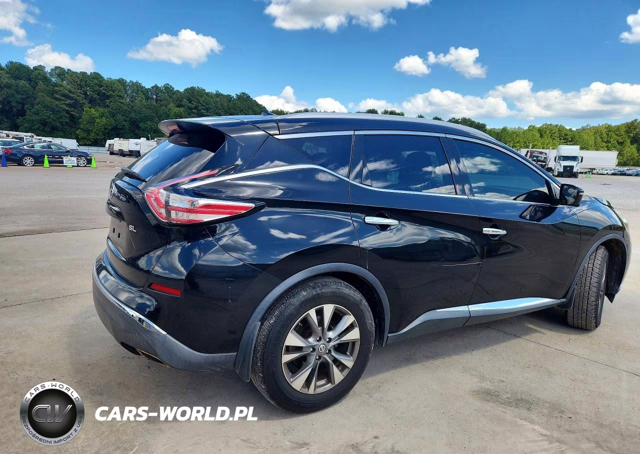 2015 Nissan Murano Sl VIN:5N1AZ2MGXFN240936 - 3