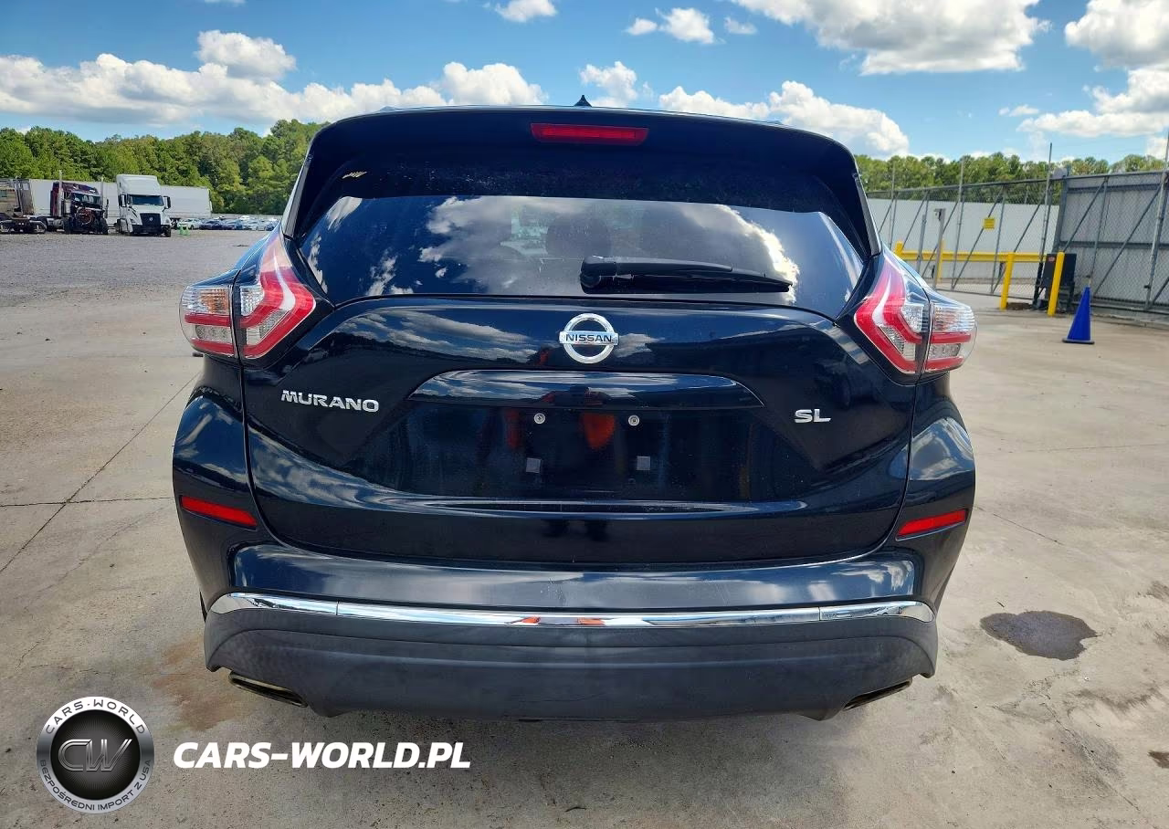 2015 Nissan Murano Sl VIN:5N1AZ2MGXFN240936 - 6