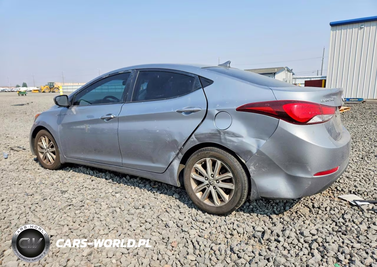 2014 Hyundai Elantra Se VIN:KMHDH4AE4EU180011 - 2