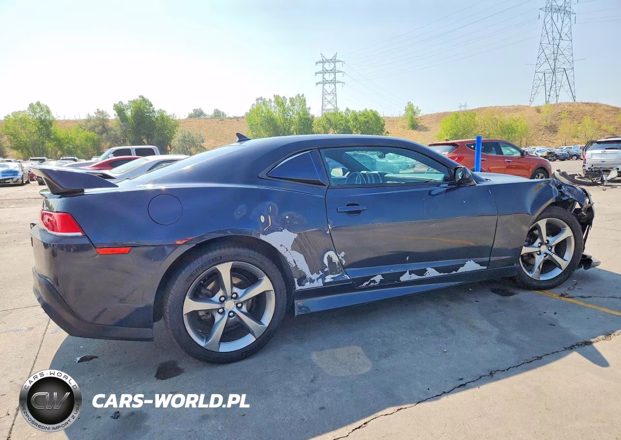 2014 Chevrolet Camaro Ls VIN:2G1FA1E36E9206543 - 3