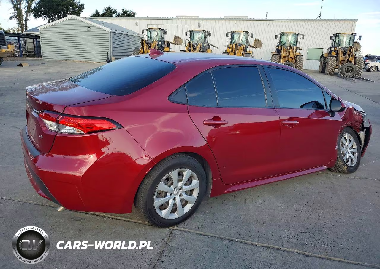 2022 Toyota Corolla Le VIN:JTDEPMAE2NJ218266 - 3