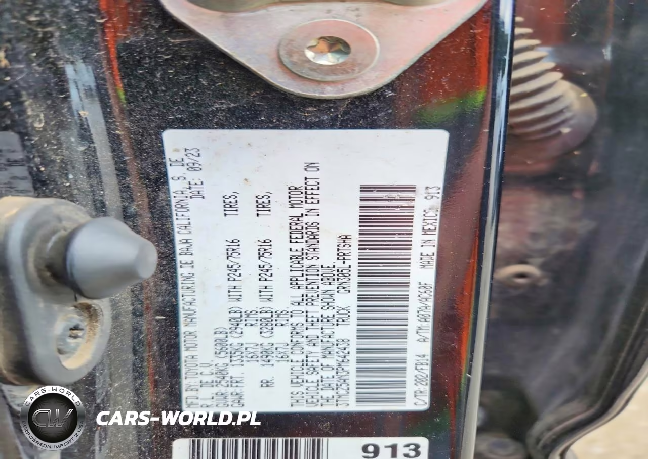 2023 Toyota Tacoma Sr V6 VIN:3TMCZ5AN3PM642438 - 12
