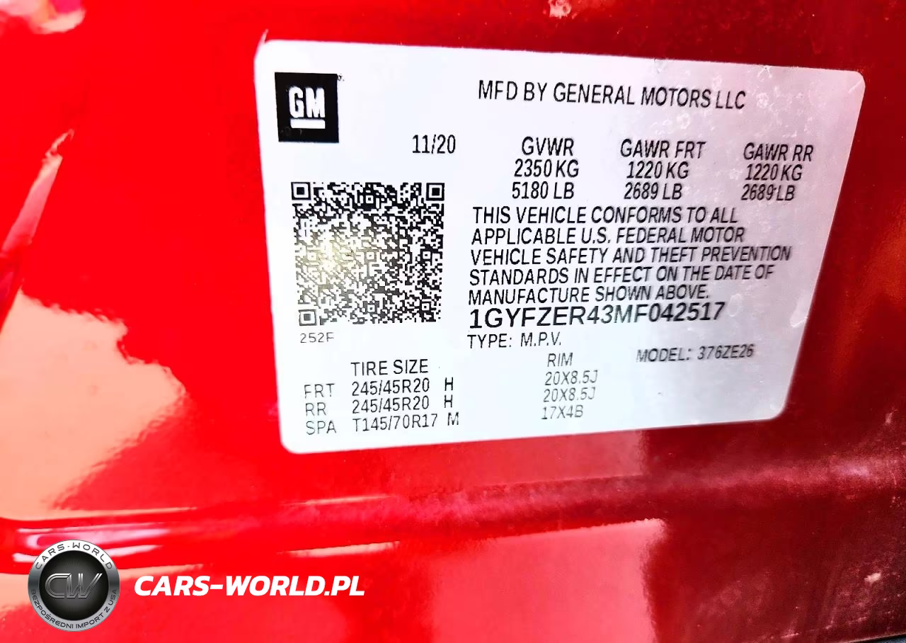 2021 Cadillac Xt4 Sport VIN:1GYFZER43MF042517 - 14