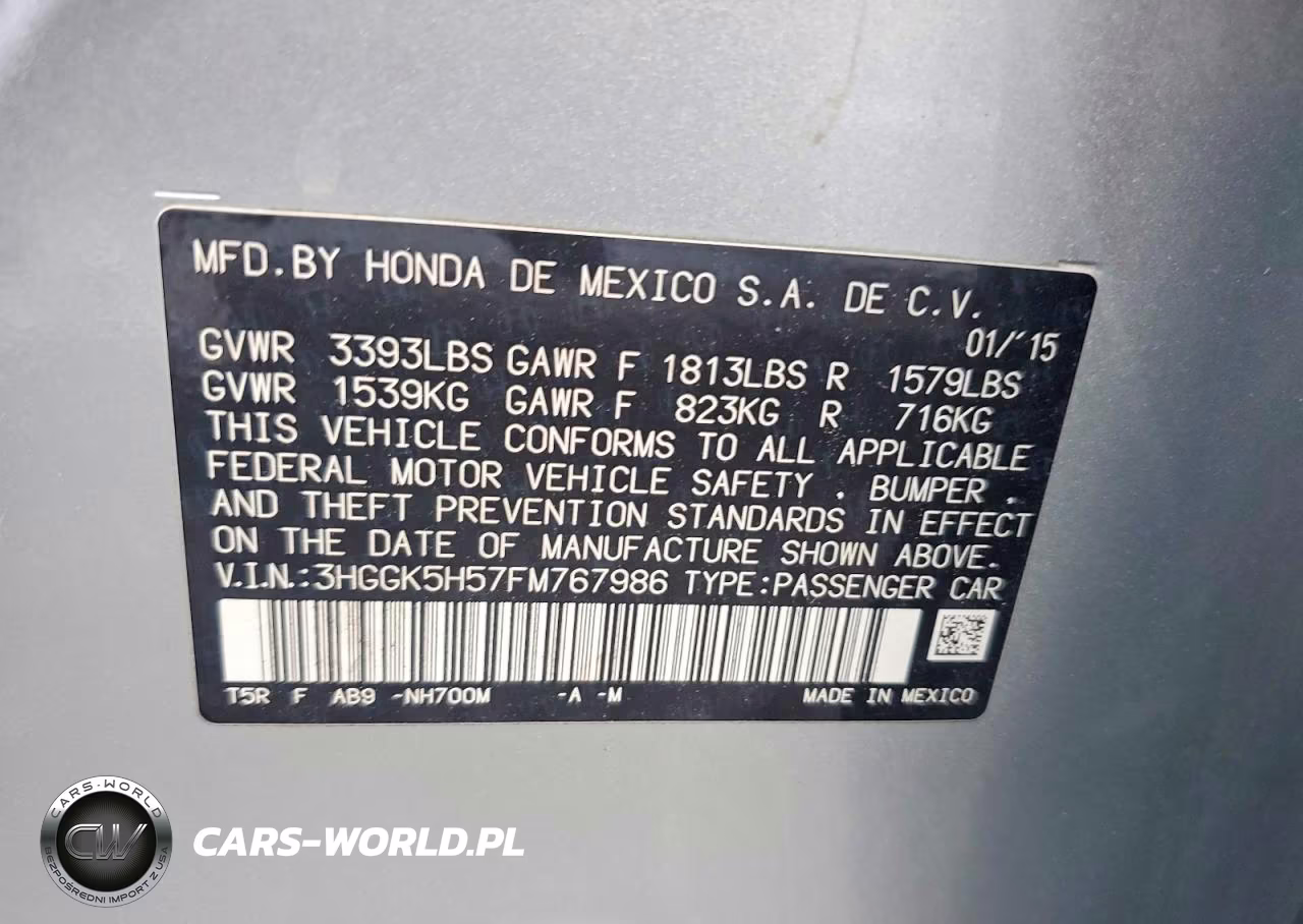 2015 Honda Fit Lx VIN:3HGGK5H57FM767986 - 12