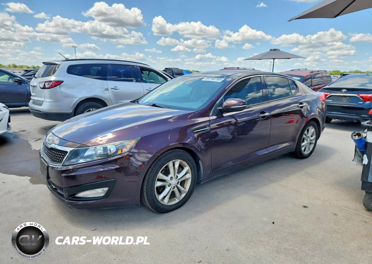 2013 Kia Optima Ex VIN:5XXGN4A76DG222405 - 1