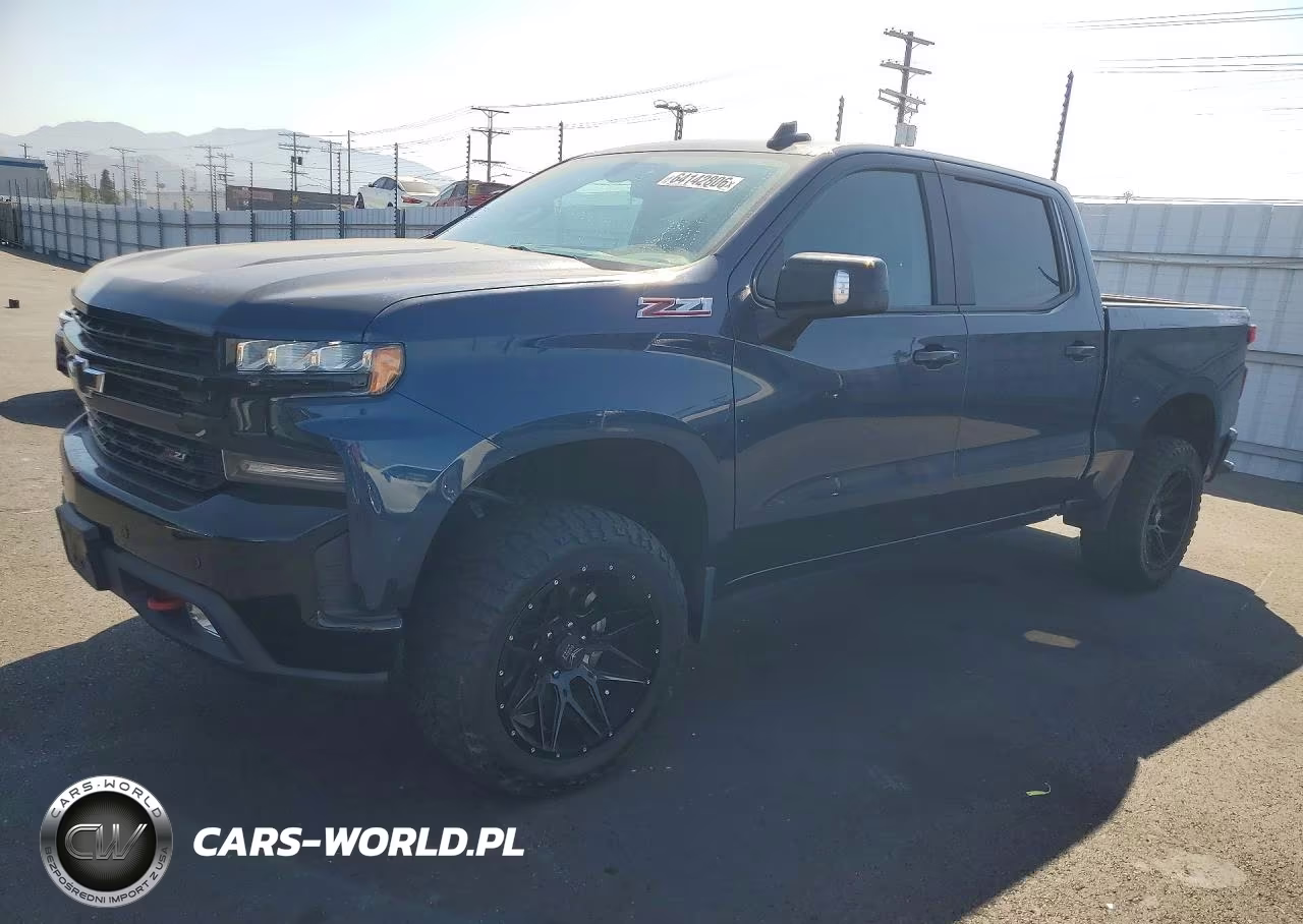 2021 Chevrolet Silverado K1500 Lt Trail Boss VIN:3GCPYFED2MG109941 - 1