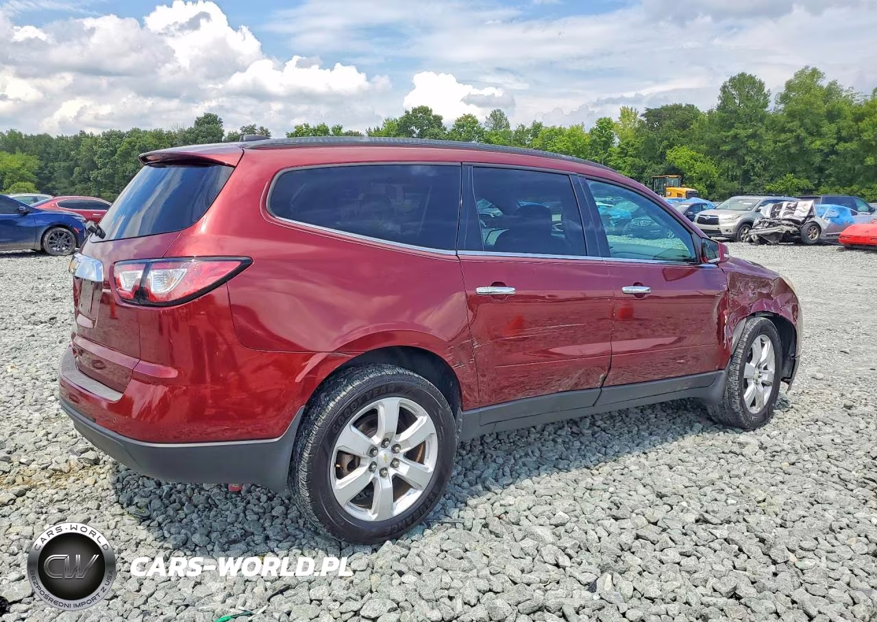 2017 Chevrolet Traverse Lt VIN:1GNKRGKD3HJ172298 - 3