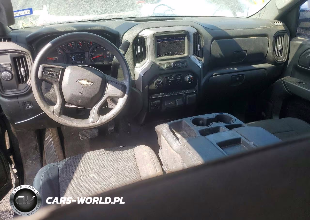 2021 CHEVROLET 1500 C1500 CUSTOM VIN:1GCRWBEK0MZ258113 - 8