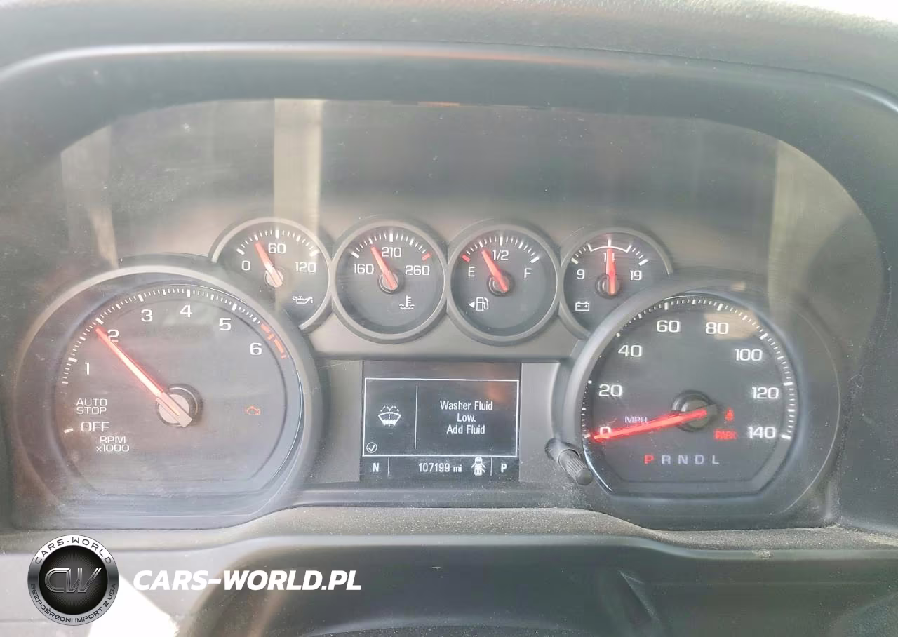 2021 CHEVROLET 1500 C1500 CUSTOM VIN:1GCRWBEK0MZ258113 - 9