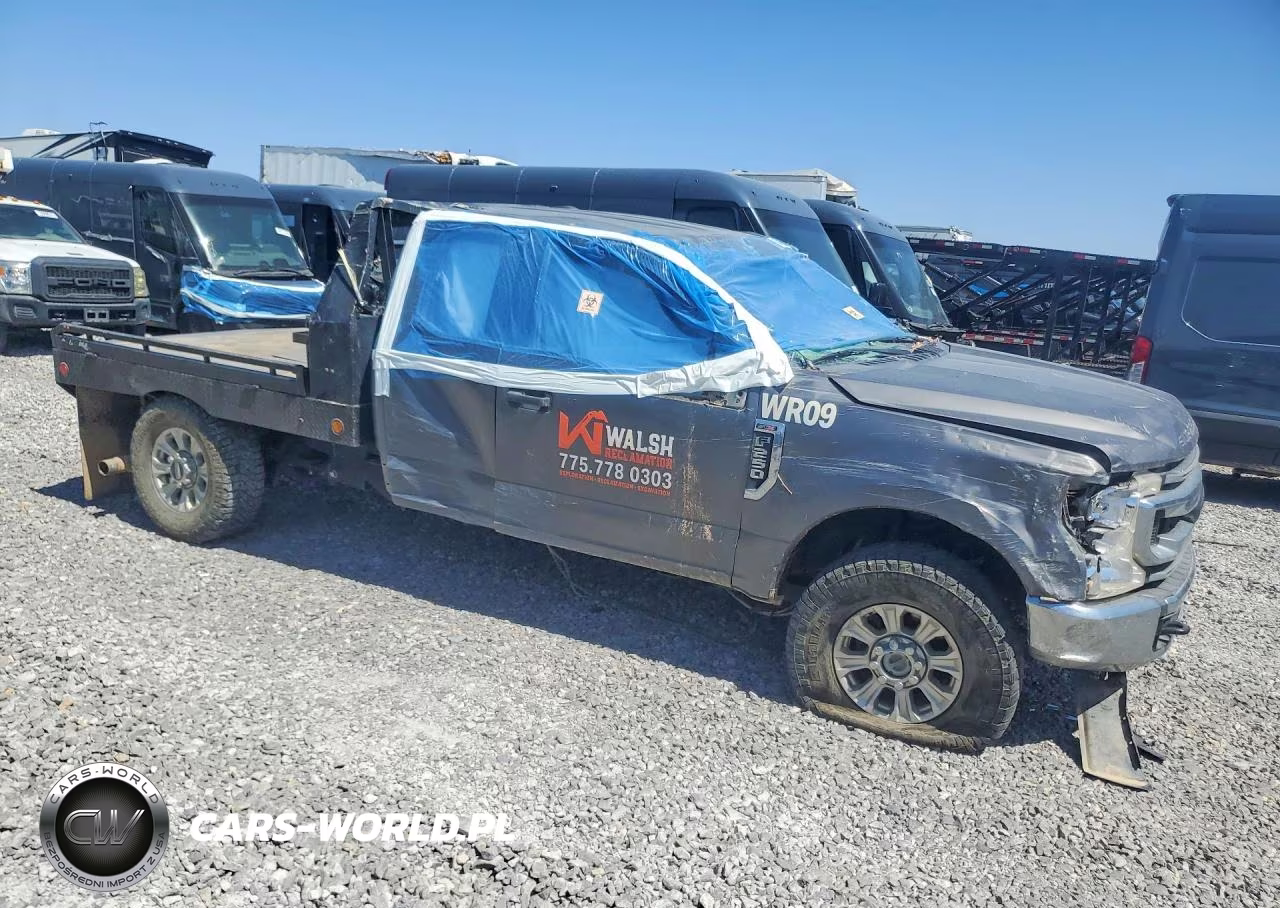 2021 Ford F250 Super Duty Flatbed Truck VIN:1FT7X2B66MEC61407 - 4