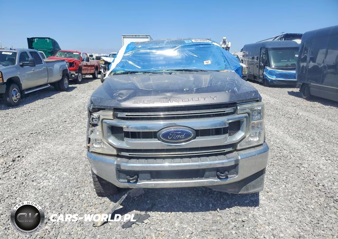 2021 Ford F250 Super Duty Flatbed Truck VIN:1FT7X2B66MEC61407 - 5