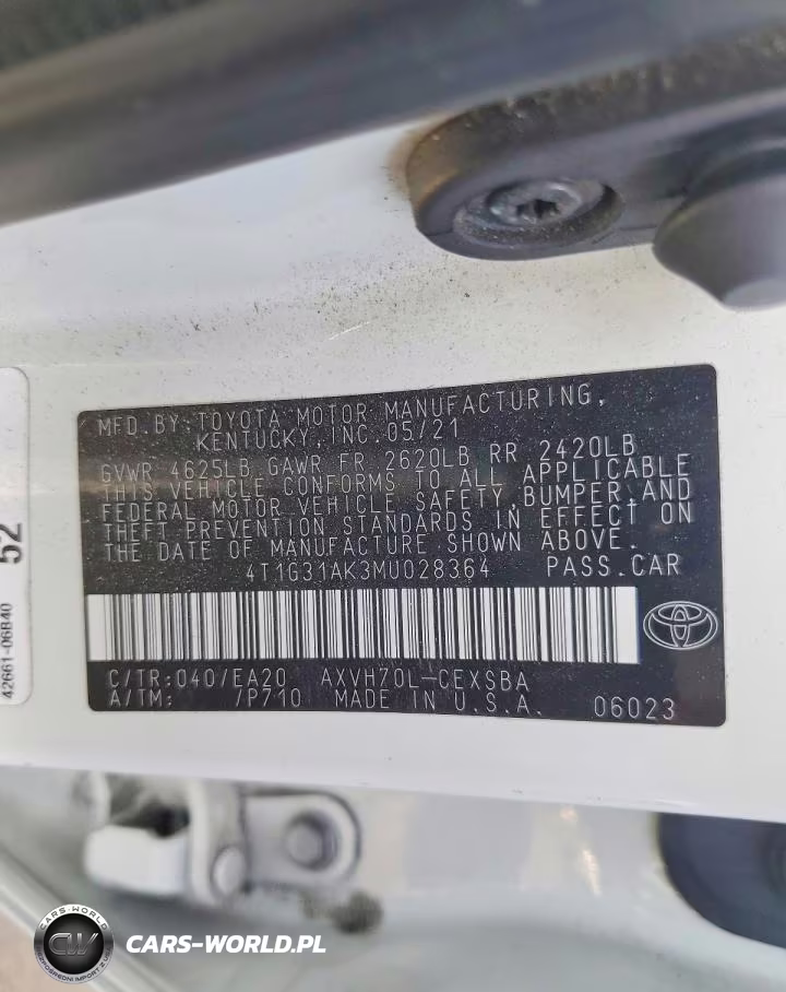 2021 Toyota Camry Hybrid Se VIN:4T1G31AK3MU028364 - 12