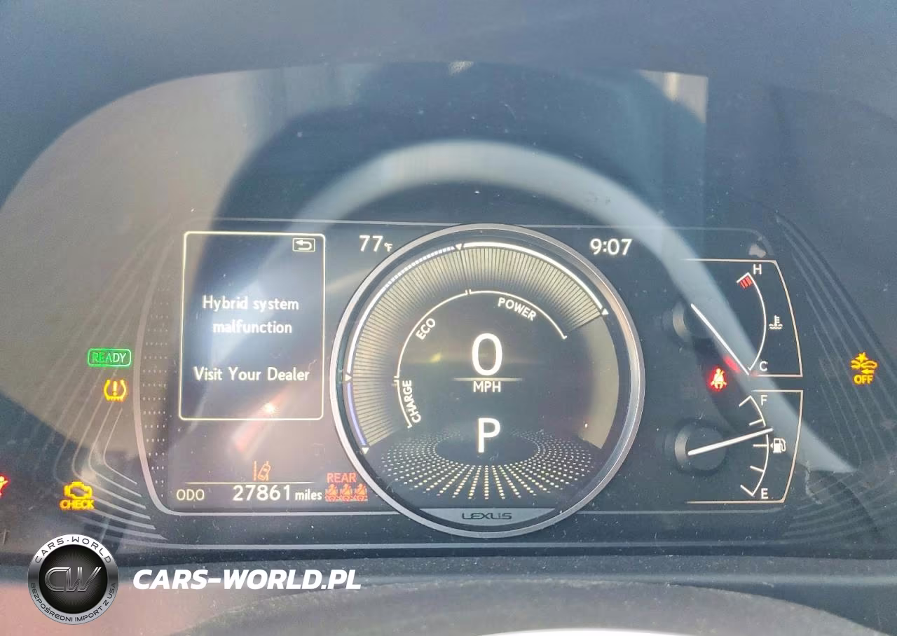 2020 Lexus Ux 250H VIN:JTHP9JBH6L2022668 - 9