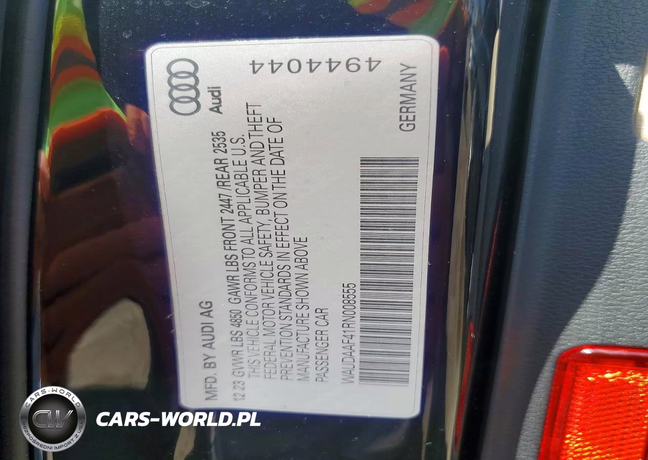 2024 Audi A4 Premium 45 VIN:WAUDAAF41RN008555 - 13