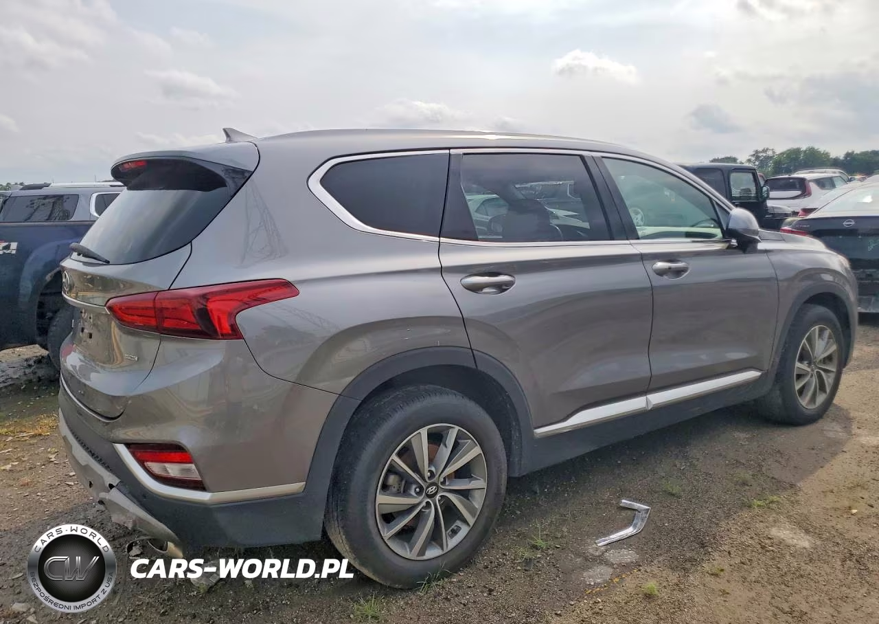 2019 Hyundai Santa Fe Sel Plus 2.4L VIN:5NMS3CAD7KH035835 - 3