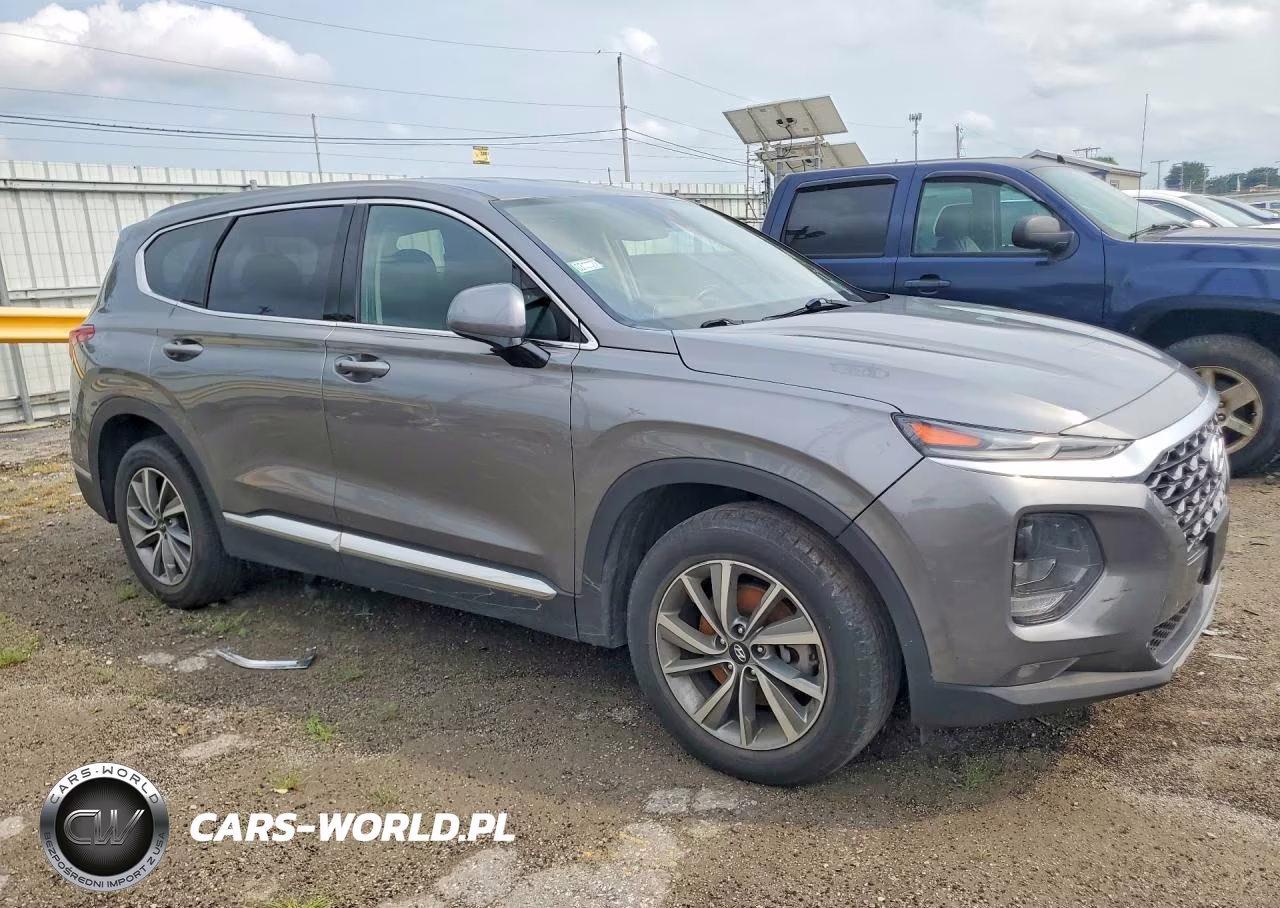2019 Hyundai Santa Fe Sel Plus 2.4L VIN:5NMS3CAD7KH035835 - 4