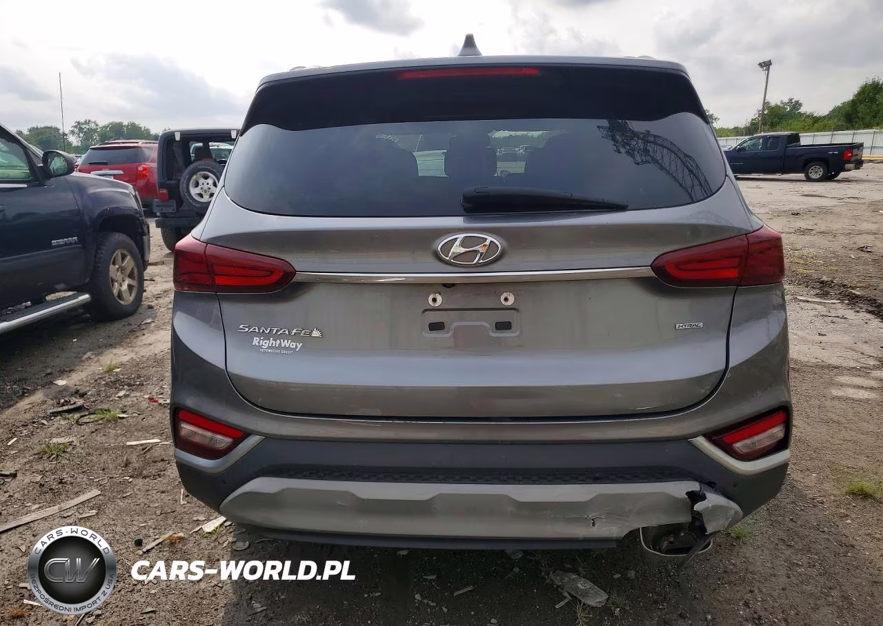 2019 Hyundai Santa Fe Sel Plus 2.4L VIN:5NMS3CAD7KH035835 - 6