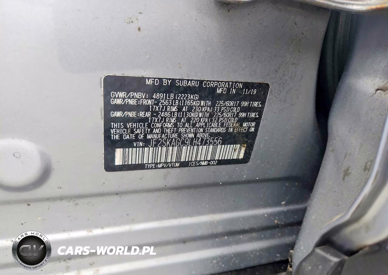 2020 Subaru Forester Premium VIN:JF2SKAGC9LH473556 - 13