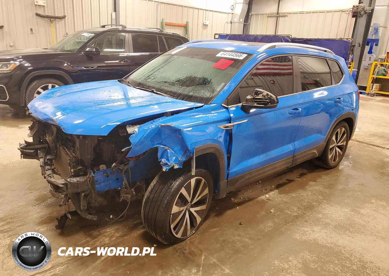2022 Volkswagen Taos Se Iq Drive VIN:3VVLX7B21NM053599 - 1