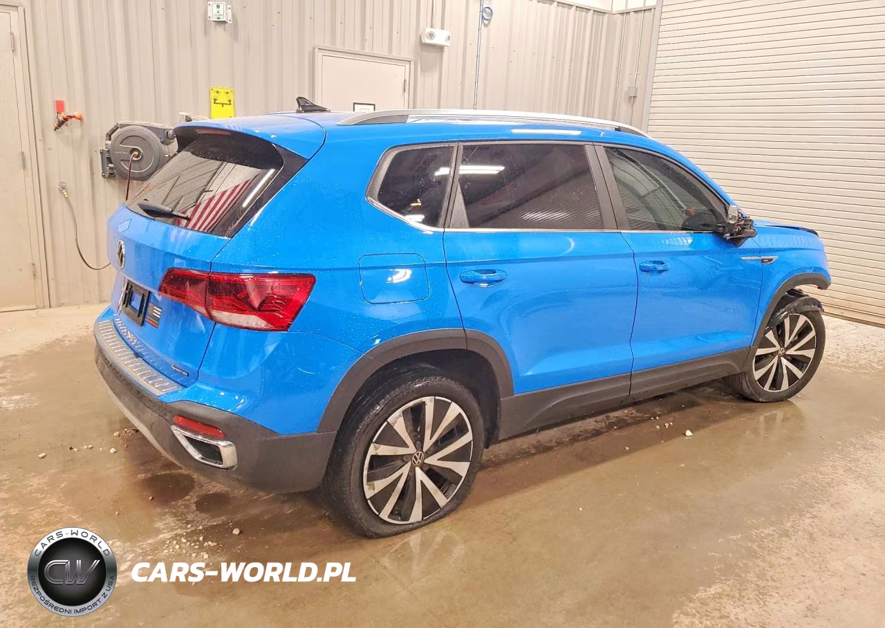 2022 Volkswagen Taos Se Iq Drive VIN:3VVLX7B21NM053599 - 3