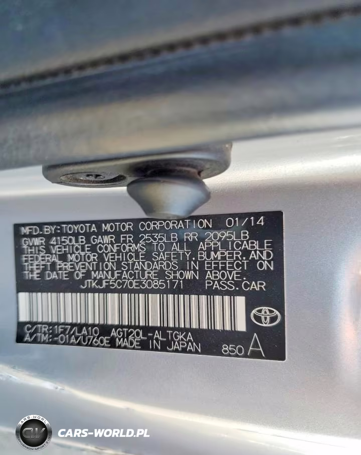2014 Scion Tc Monogram VIN:JTKJF5C70E3085171 - 12