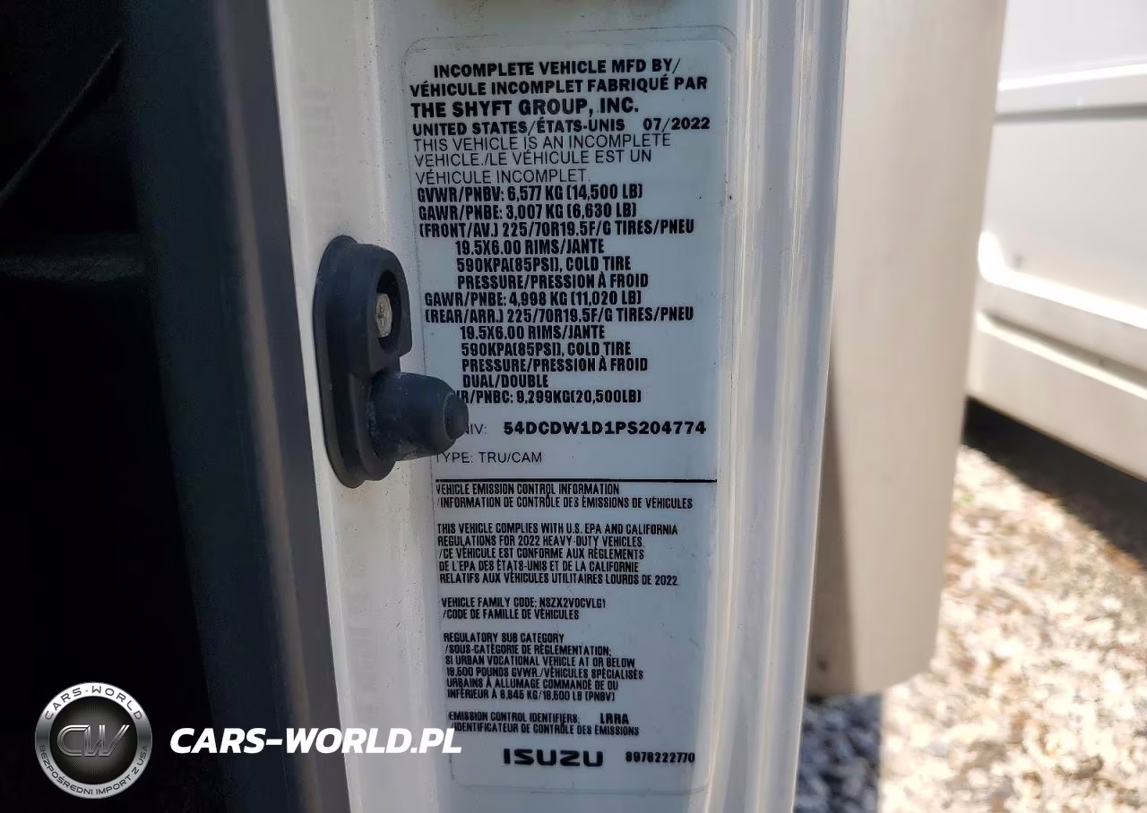 2023 Chevrolet 4500 VIN:54DCDW1D1PS204774 - 13