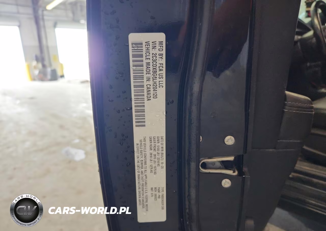 2020 Dodge Charger Sxt VIN:2C3CDXBG8LH204120 - 12