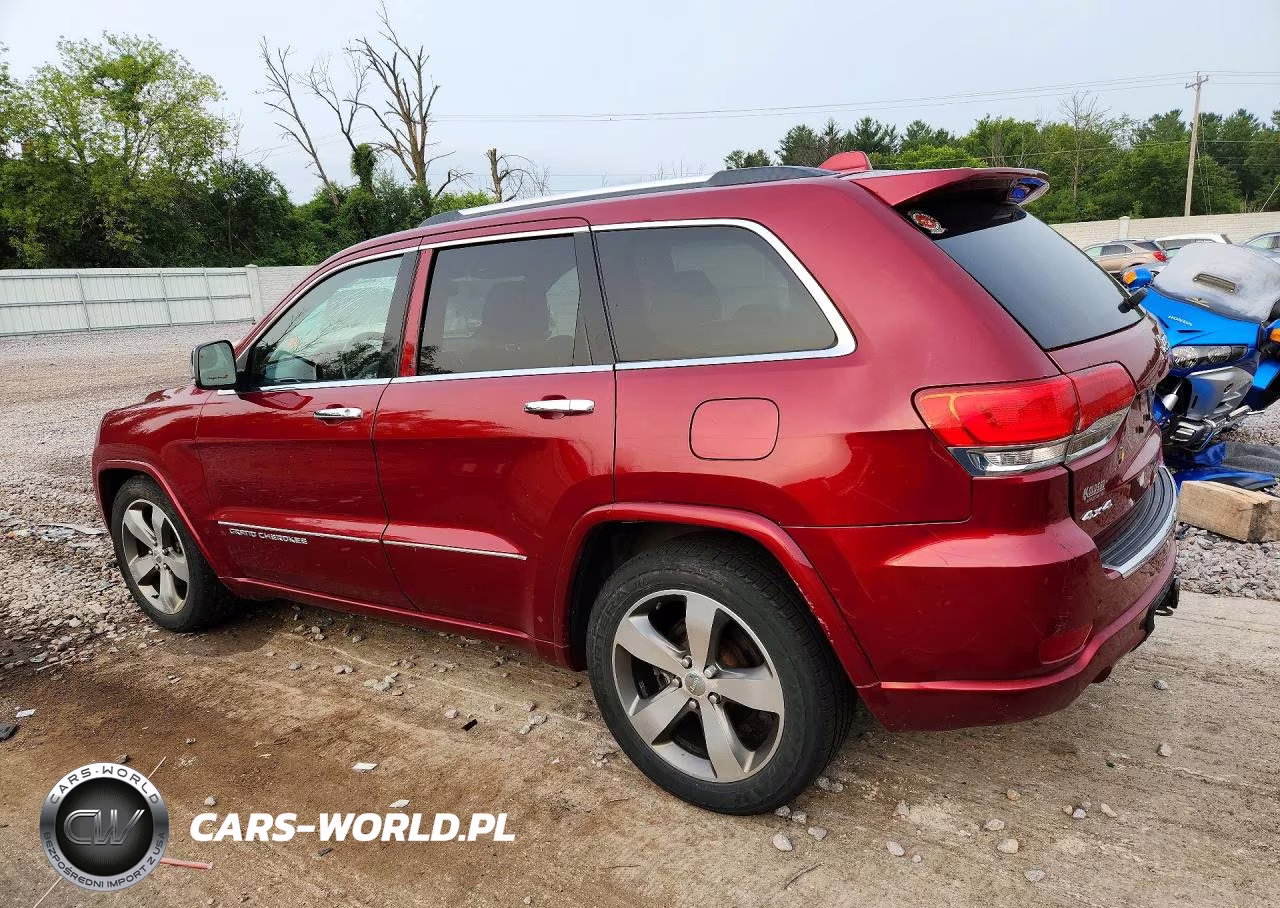 2014 Jeep Grand Cherokee Overland VIN:1C4RJFCG9EC571122 - 2