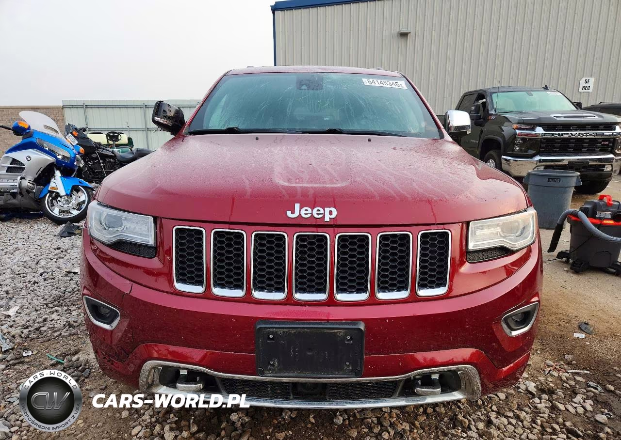 2014 Jeep Grand Cherokee Overland VIN:1C4RJFCG9EC571122 - 5