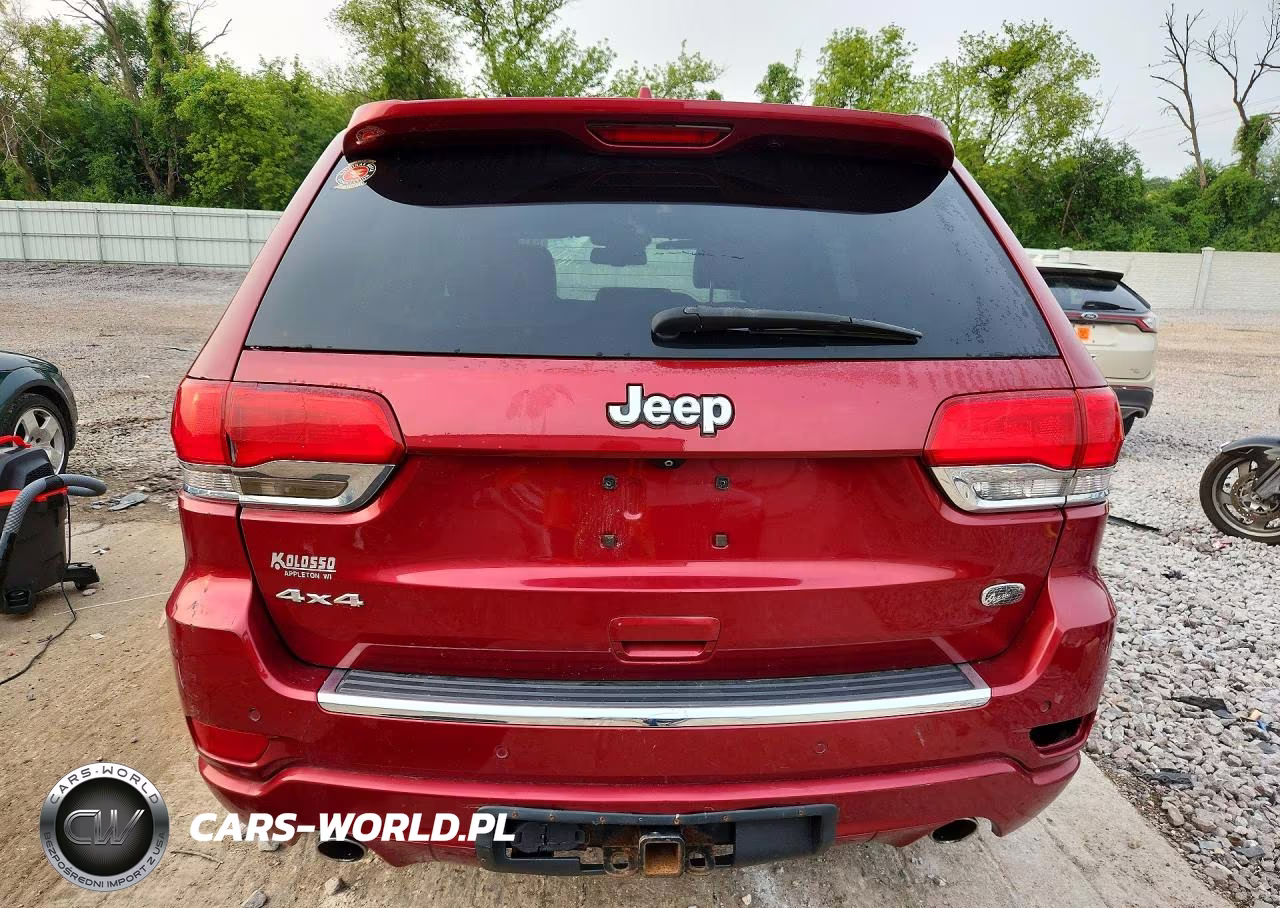 2014 Jeep Grand Cherokee Overland VIN:1C4RJFCG9EC571122 - 6