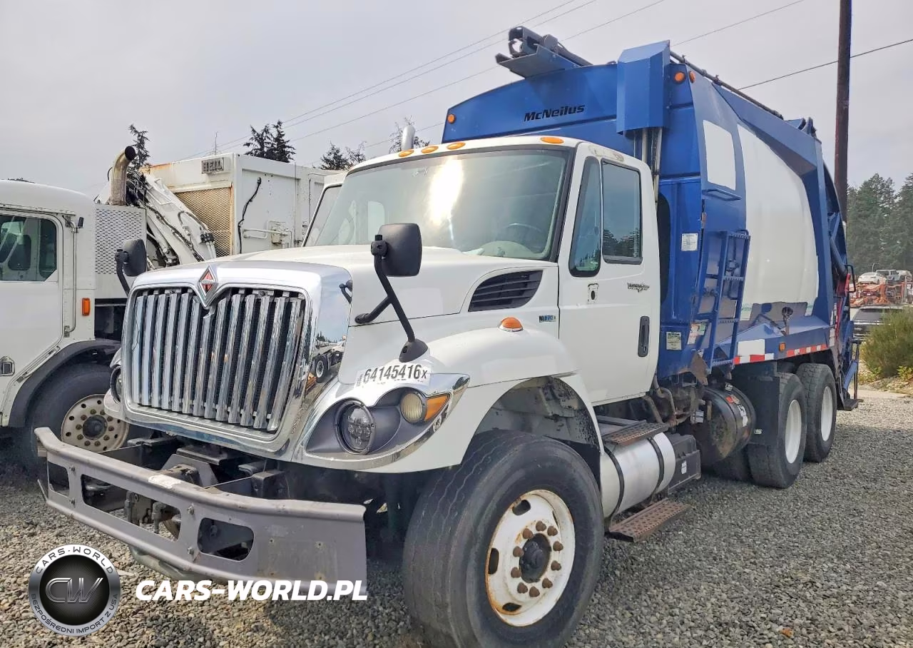 2010 International 7400 Refuse Truck VIN:1HTWGAZR6AJ259927 - 2