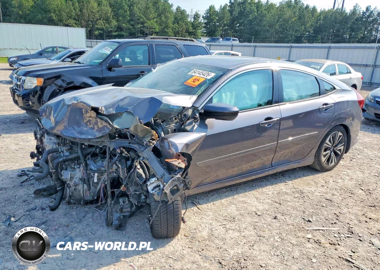 2016 Honda Civic Exl VIN:19XFC1F73GE005173 - 1