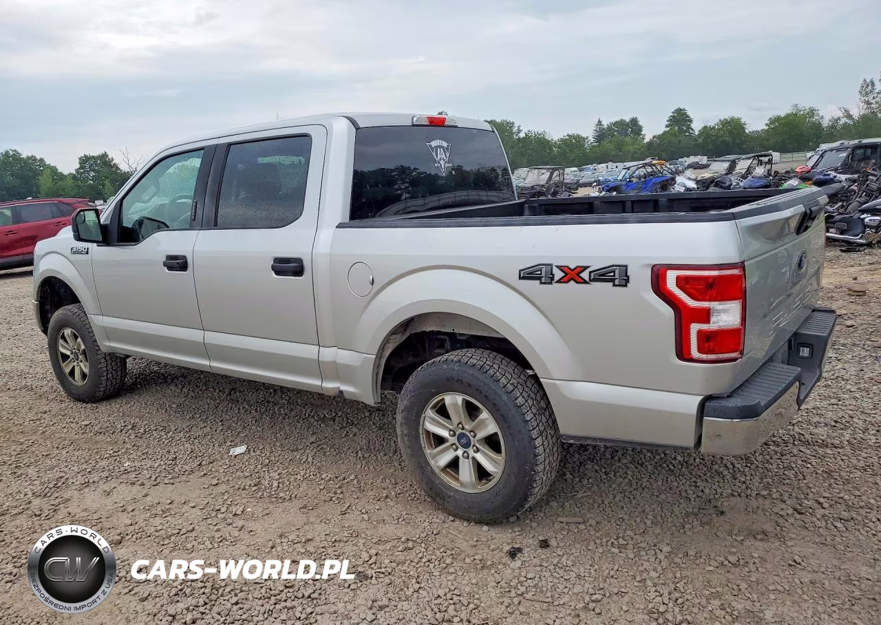2019 Ford F150 Supercrew VIN:1FTEW1E54KFB37554 - 2