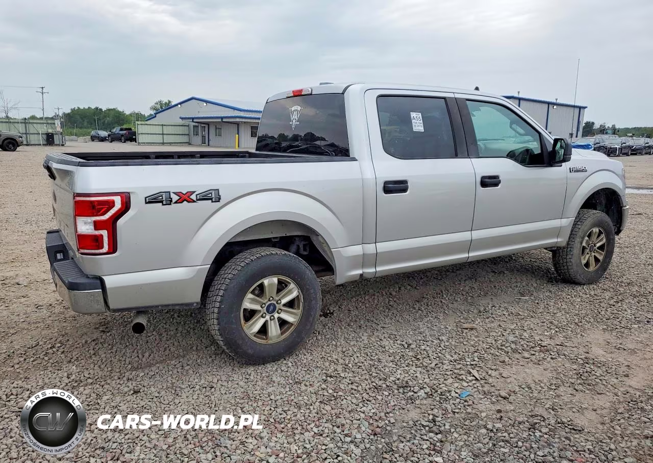 2019 Ford F150 Supercrew VIN:1FTEW1E54KFB37554 - 3