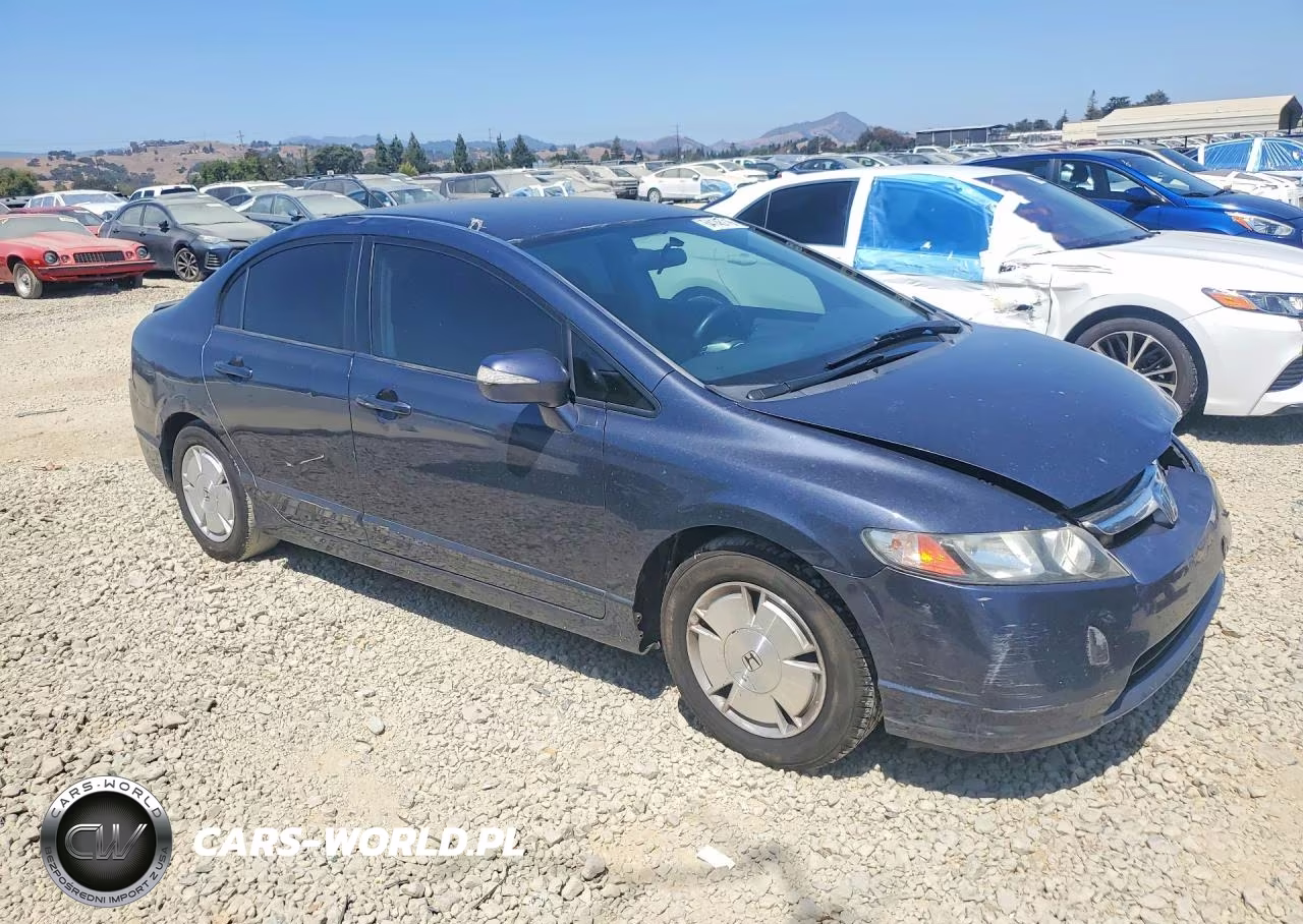 2006 Honda Civic Hybrid VIN:JHMFA36206S012338 - 4