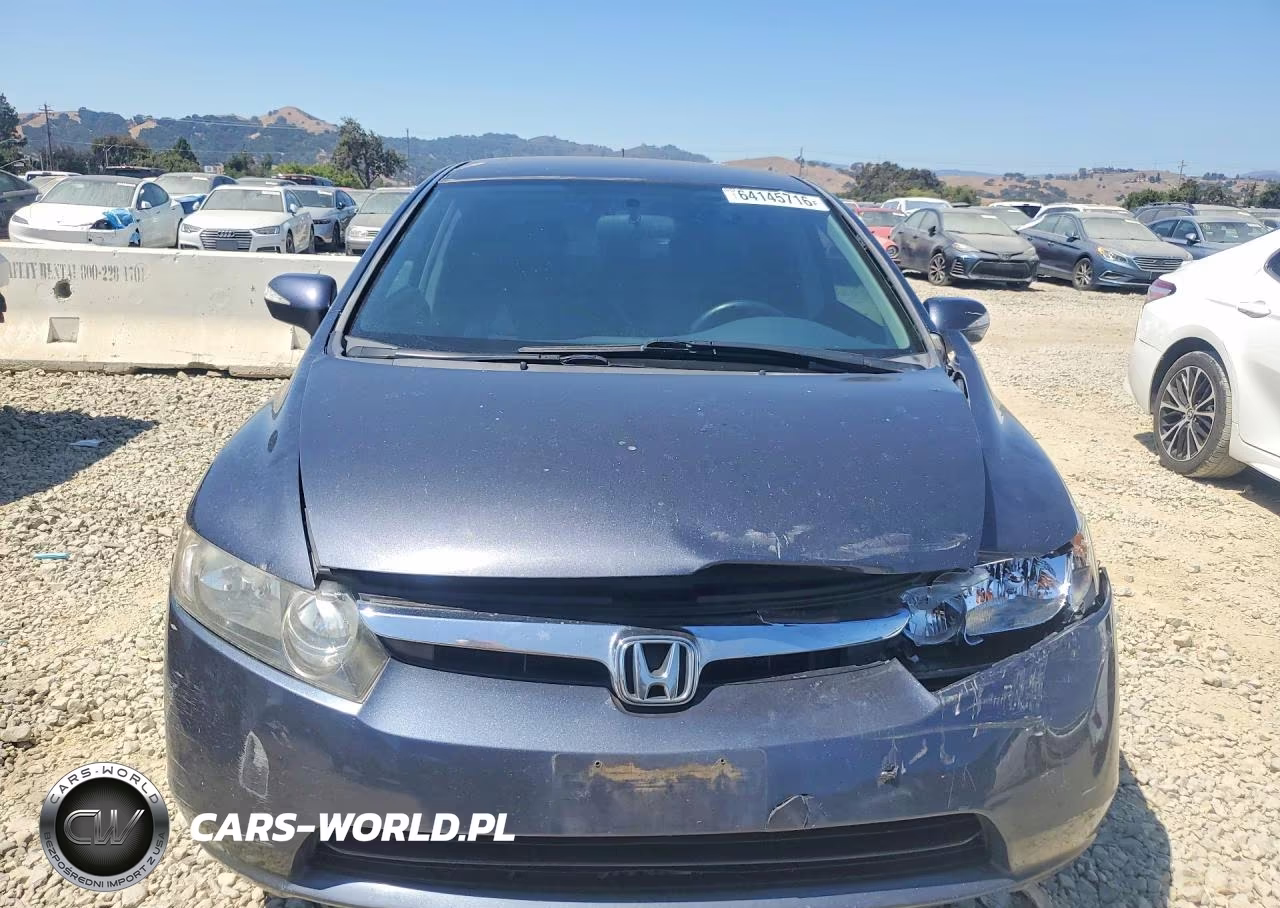2006 Honda Civic Hybrid VIN:JHMFA36206S012338 - 5