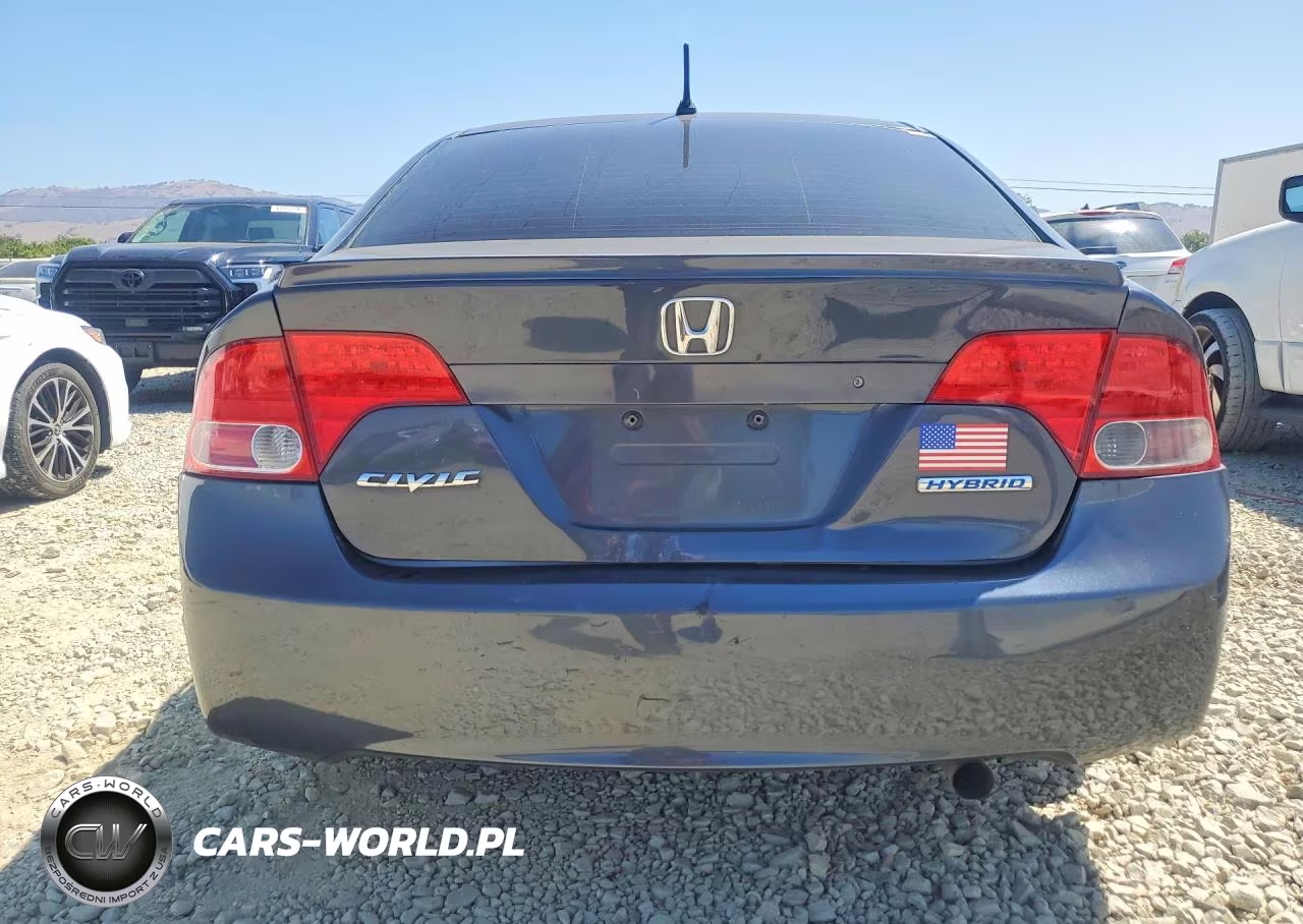 2006 Honda Civic Hybrid VIN:JHMFA36206S012338 - 6
