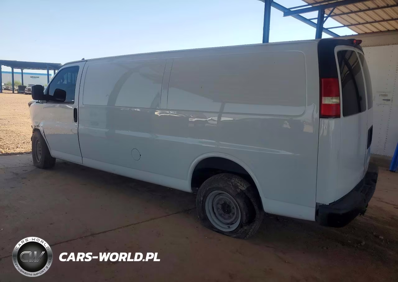 2017 Chevrolet Express 2500 Delivery Van VIN:1GCWGBFF2H1101155 - 2
