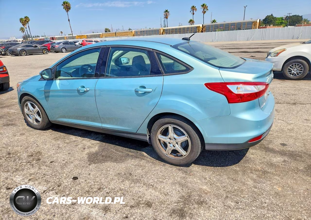 2012 Ford Focus Se VIN:1FAHP3F2XCL319973 - 2