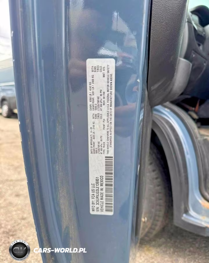 2020 Ram Promaster 3500 3500 High VIN:3C6URVJG3LE136951 - 10
