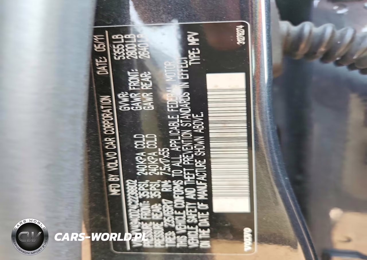 2012 Volvo Xc60 3.2 VIN:YV4940DZ4C2238802 - 13
