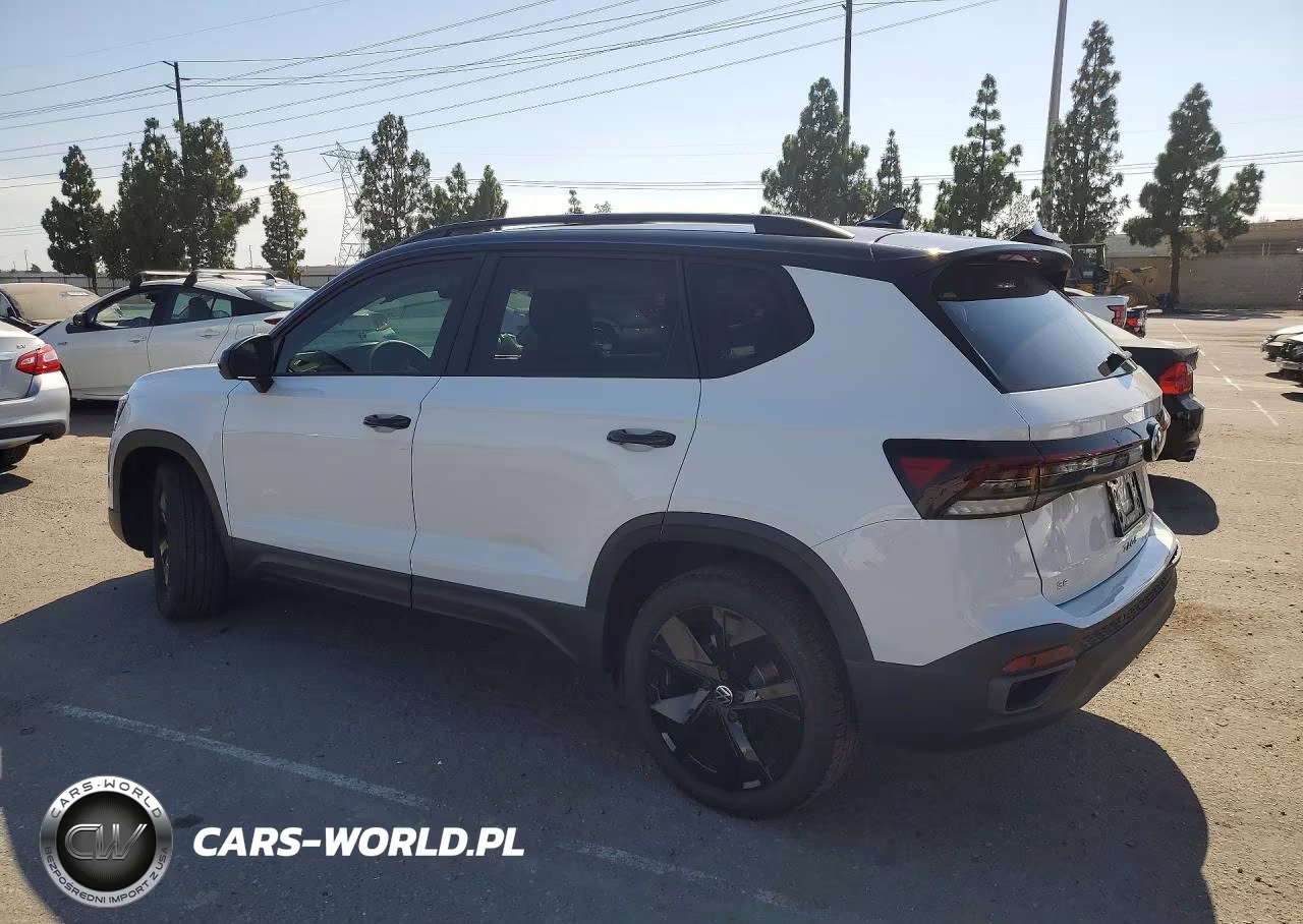 2025 Volkswagen Taos Se Black VIN:3VV3C7B20SM037093 - 2