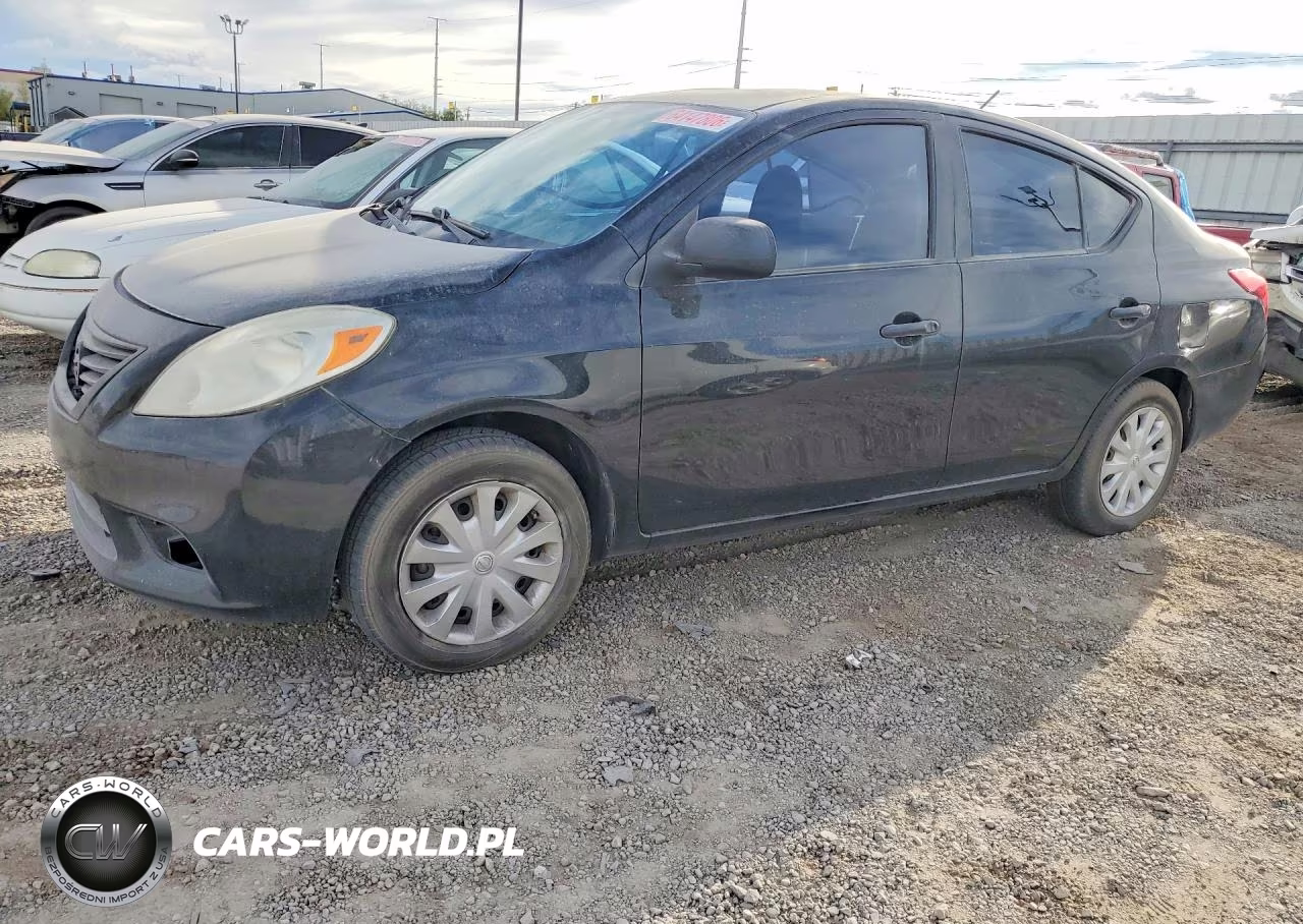 2012 Nissan Versa 1.6 S VIN:3N1CN7AP7CL875816 - 1
