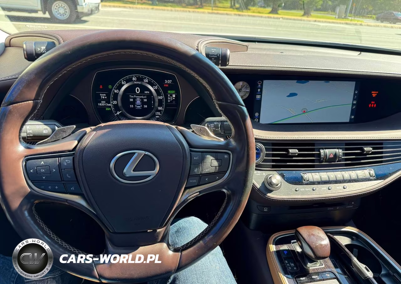 2018 Lexus Ls 500H VIN:JTHCY1FF7J5001057 - 9