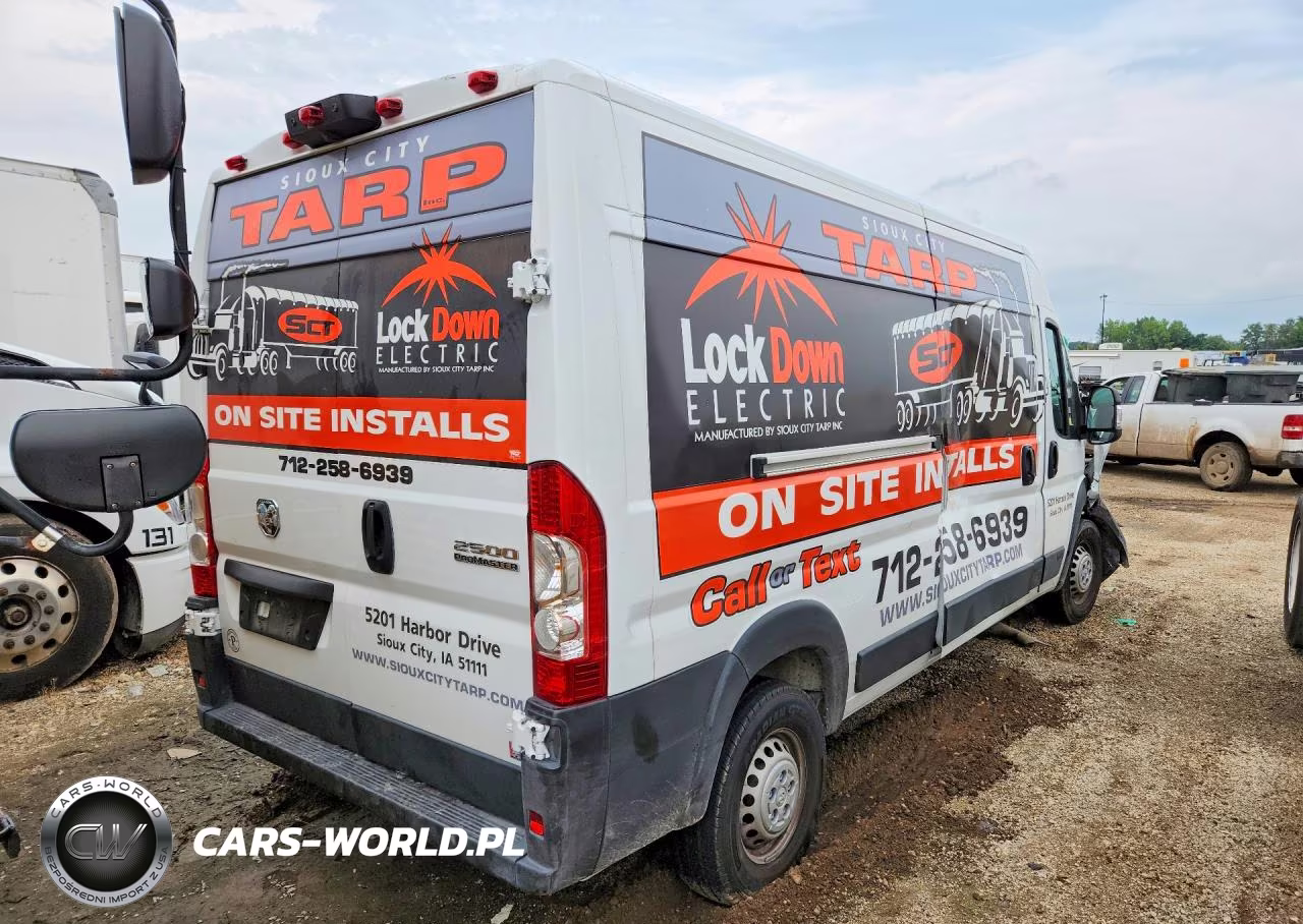 2025 Ram Promaster 2500 2500 High VIN:3C6LRVDG7SE570375 - 3