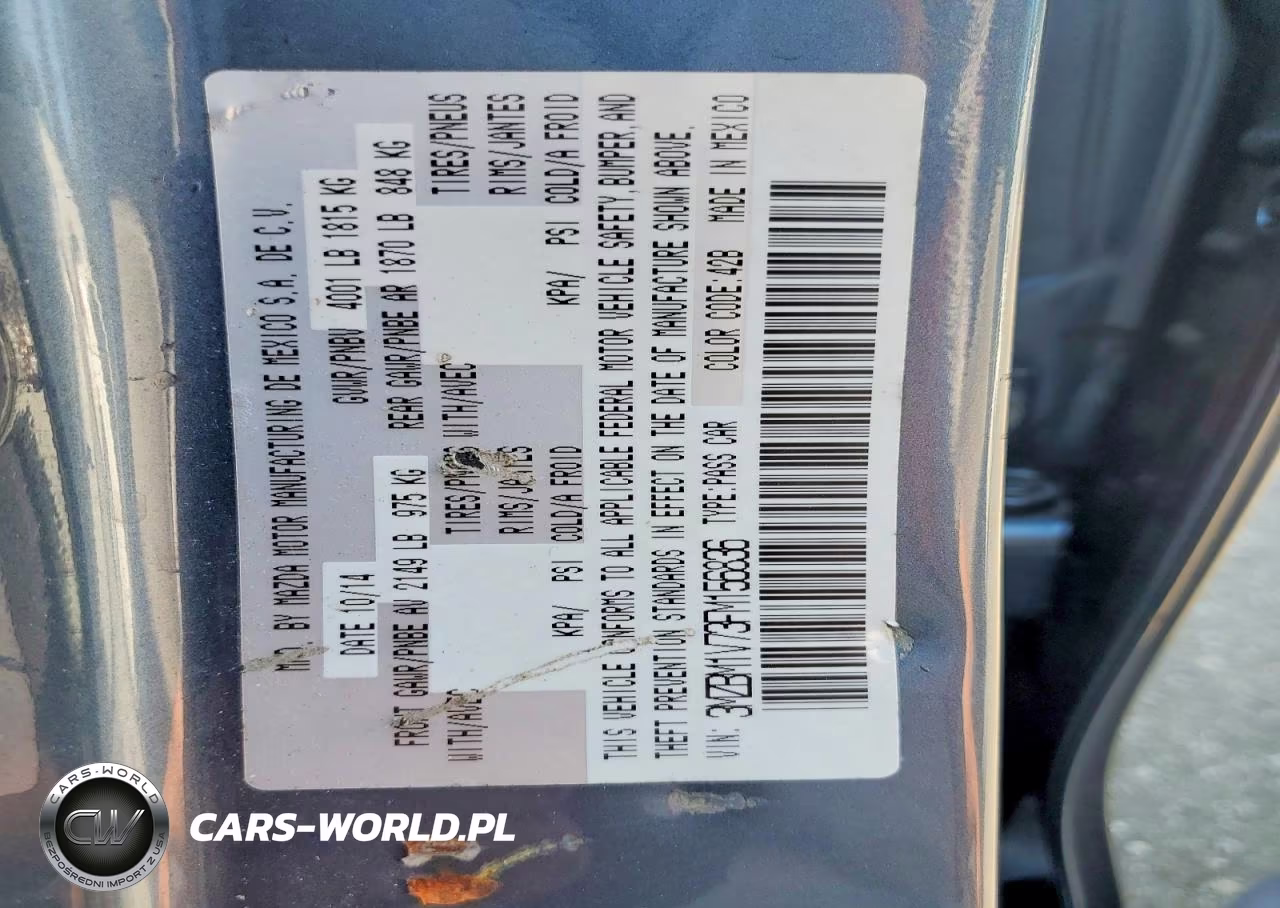 2015 Mazda 3 Touring VIN:3MZBM1V73FM156836 - 13