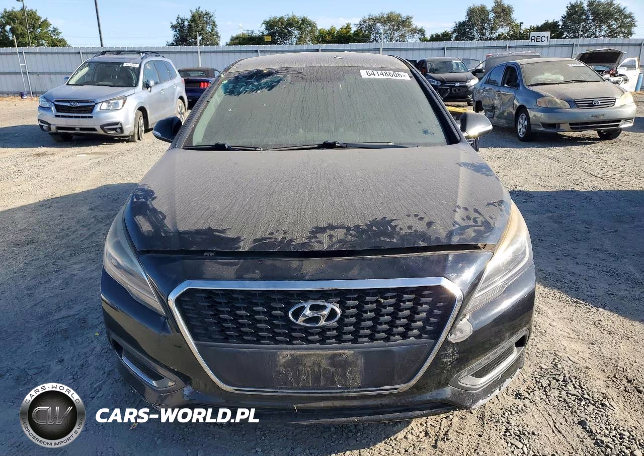 2016 Hyundai Sonata Hybrid Se VIN:KMHE24L16GA013427 - 5