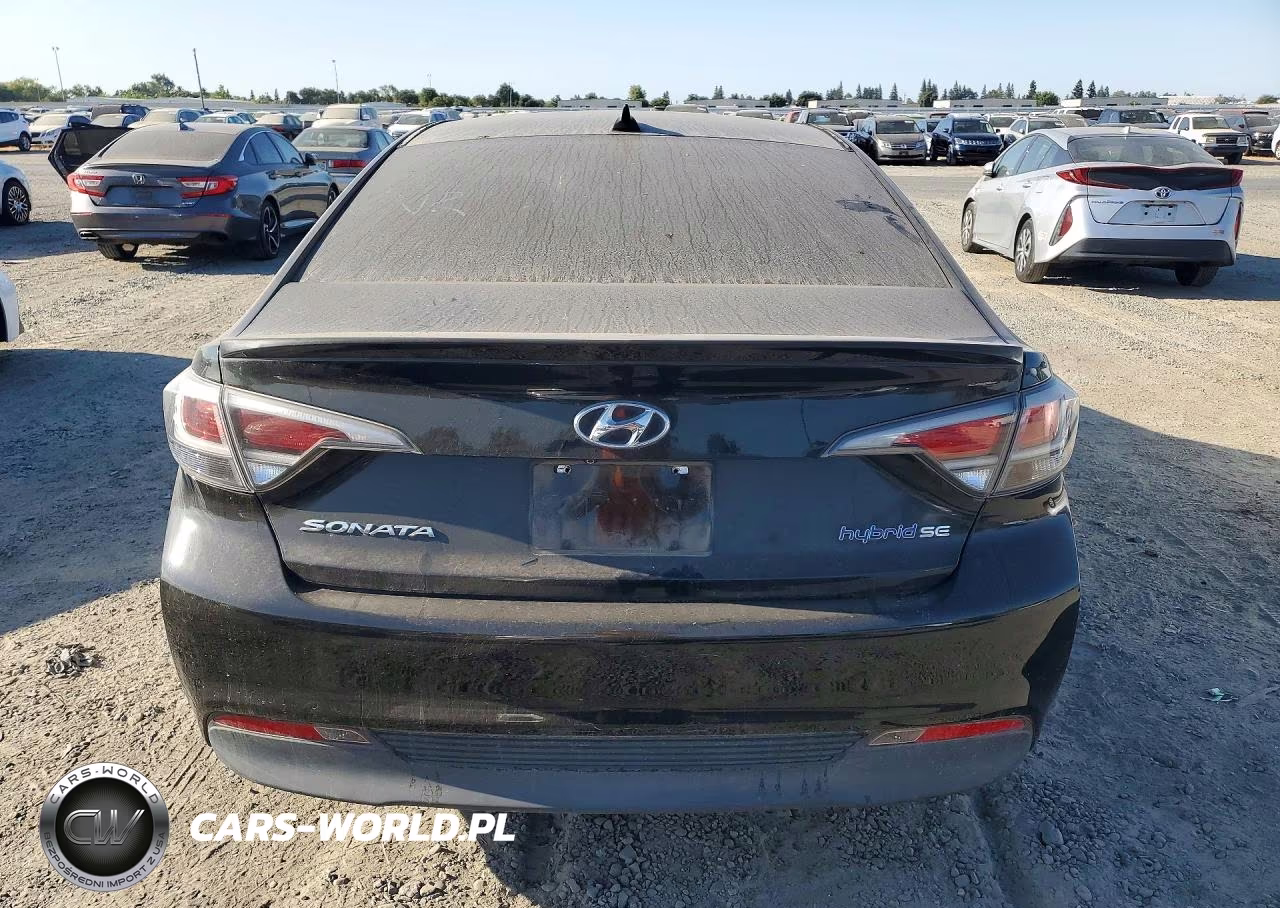 2016 Hyundai Sonata Hybrid Se VIN:KMHE24L16GA013427 - 6